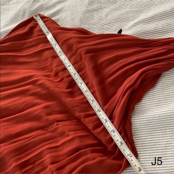 🇺🇸 RILLER FOUNT One Shoulder Maxi Dress J5 - Picture 6 of 6